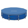 Тент для каркасного бассейна INTEX METAL FRAME 366см 28082